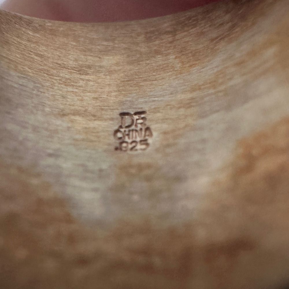 Honeycomb design turquoise ring in sterling silver by Jay King - Picture 11 of 14